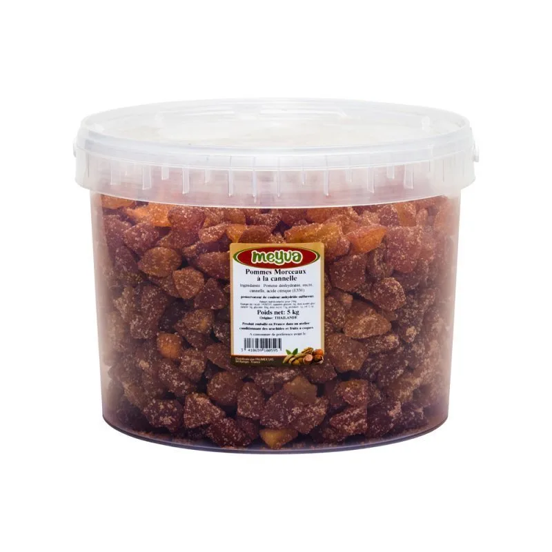 BUCKET MEYVA - APPLE DEHYDRATED CINNAMON 5KG