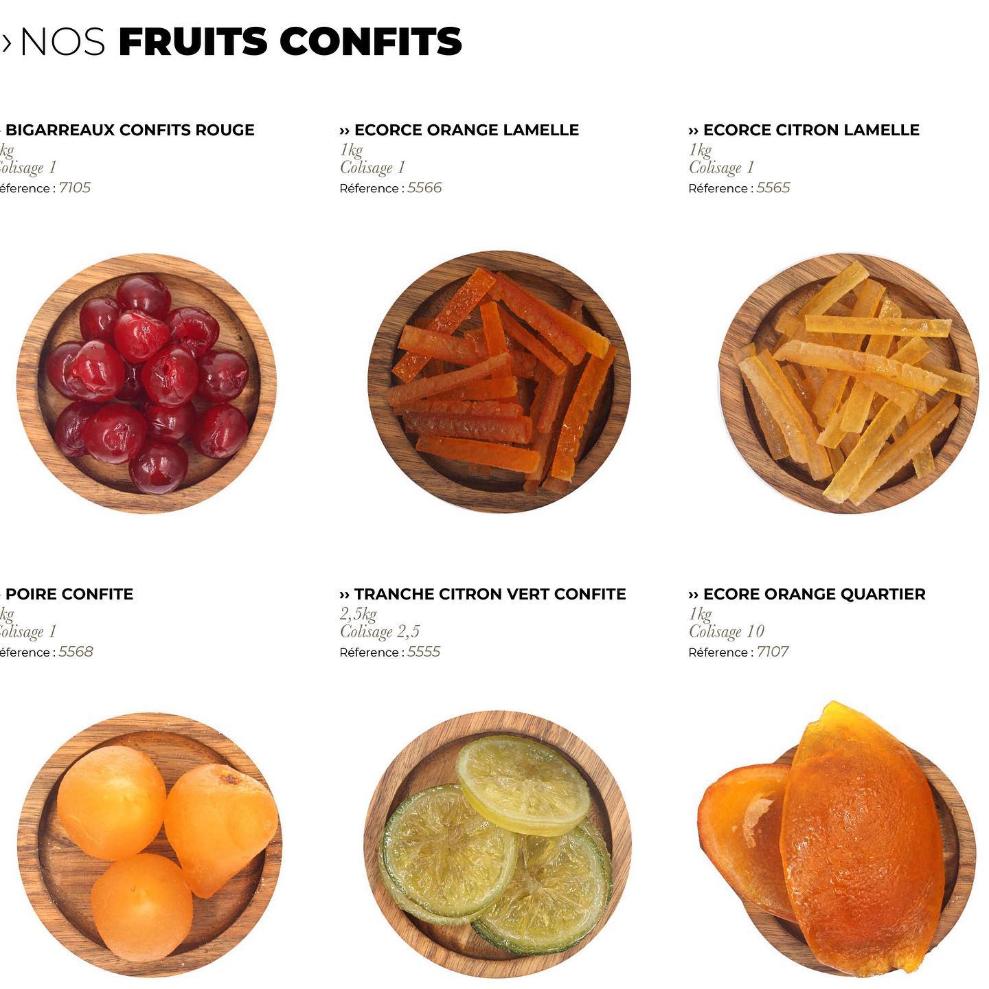 🎄Découvrez nos produits festifs : Fruits confits, pâtes d…