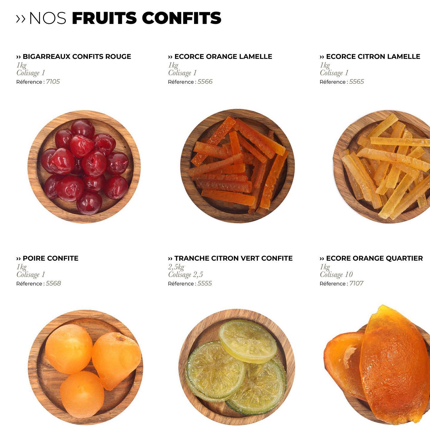 🎄Découvrez nos produits festifs : Fruits confits, pâtes d…