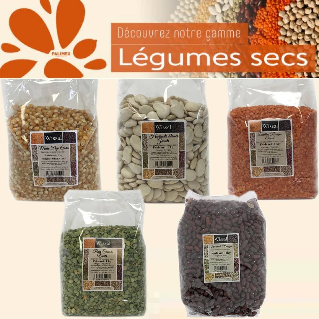 Une large gamme de légumes secs vous attends sur notre site …