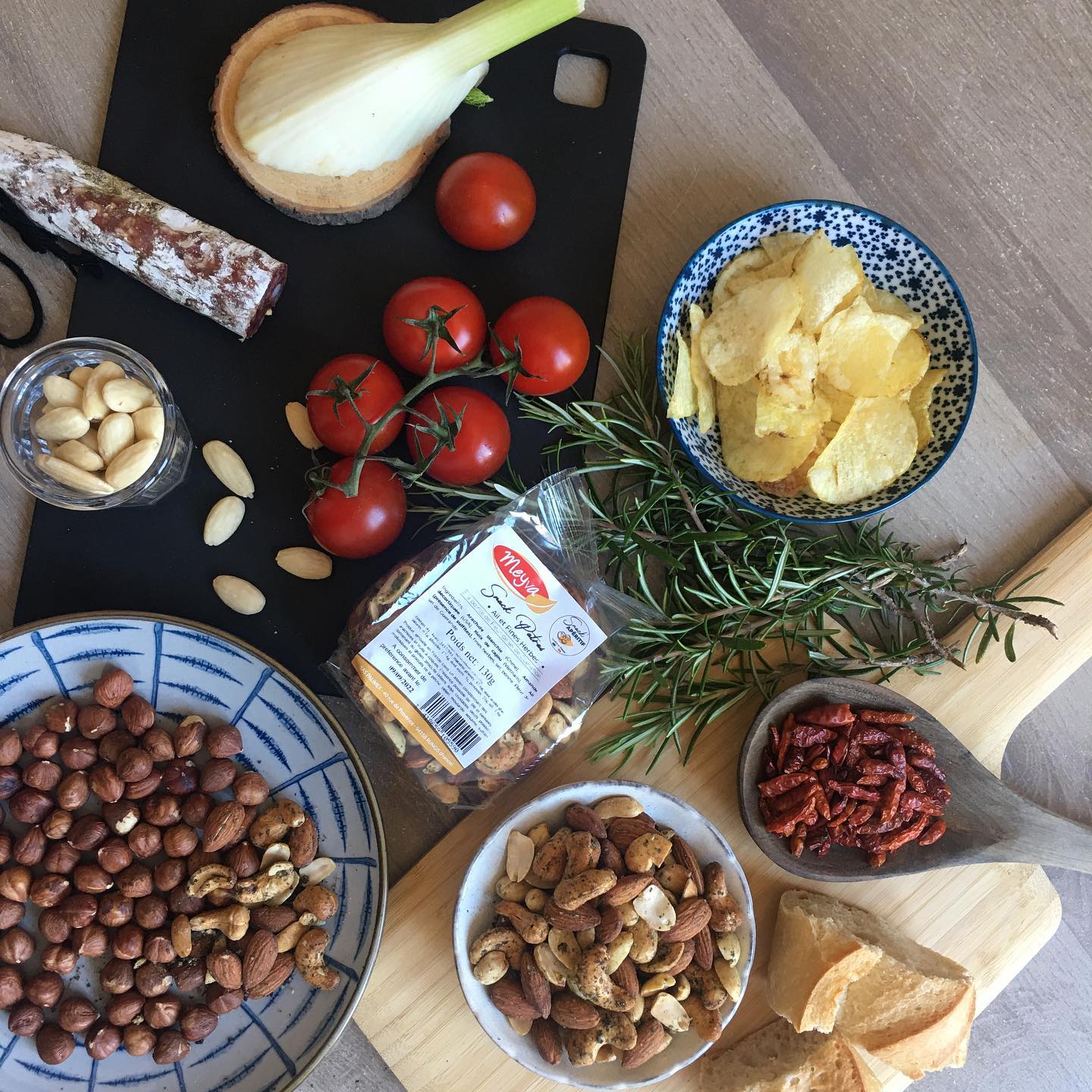 AMANDE CAJOU CACAHUÈTE Torréfiées et assaisonnées ✔️gingembr…