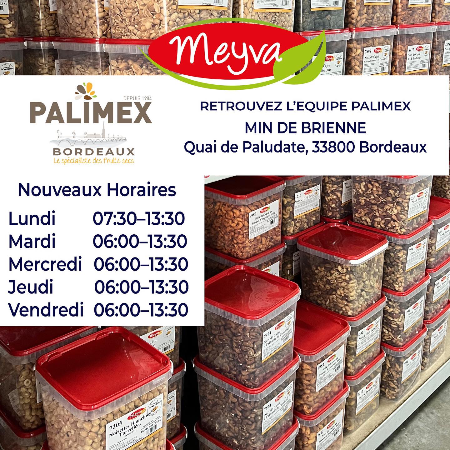 Palimex // MEYVA. Toute l’équipe Palimex vous attends sur le…