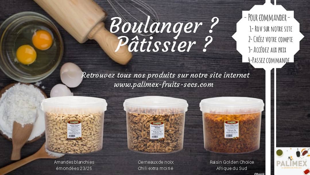 Boulanger? Pâtissier ? Nous avons tout ce qu'il vous faut ! …
