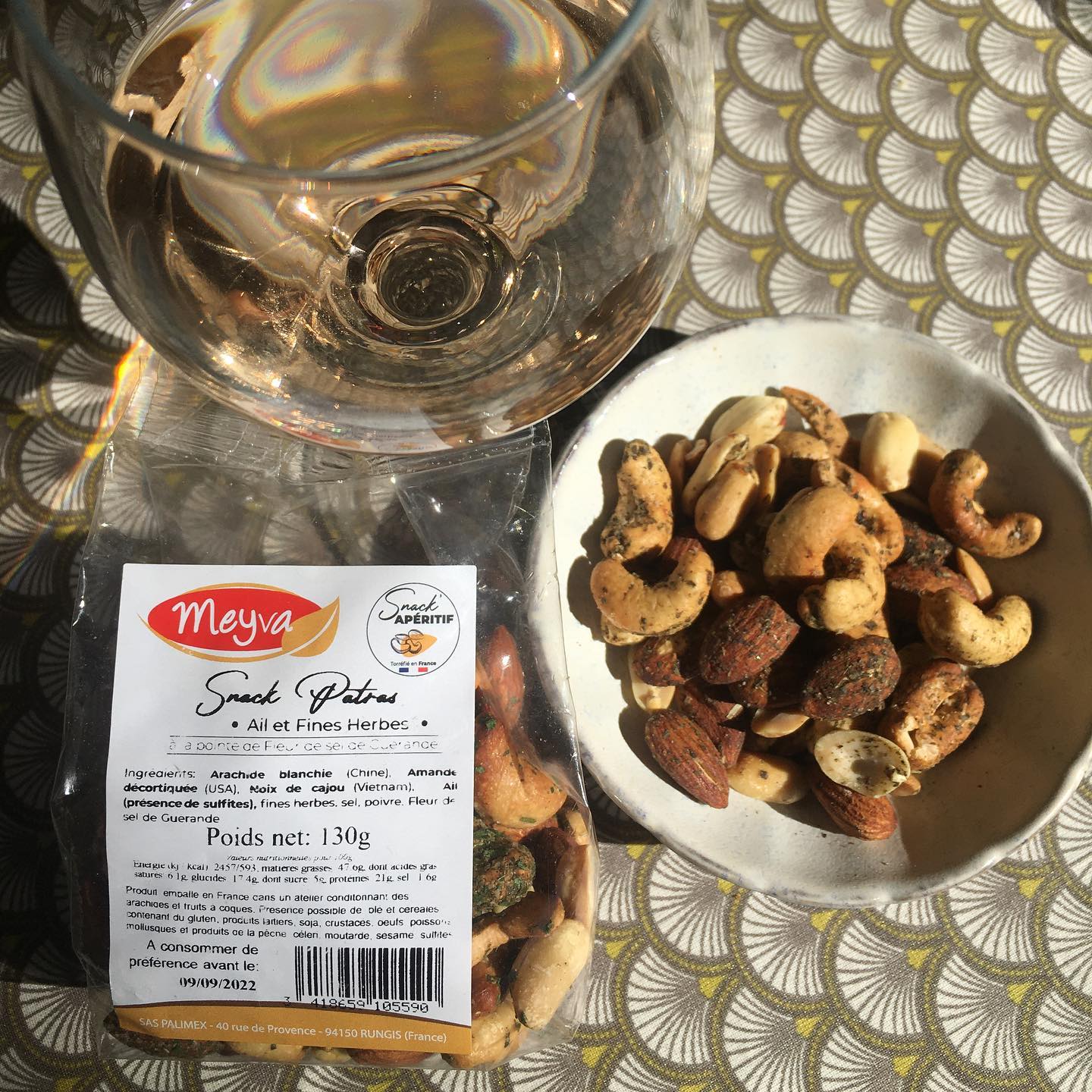 Idéal pour accompagner l’apéro. Snack Fruits secs torréfiés …