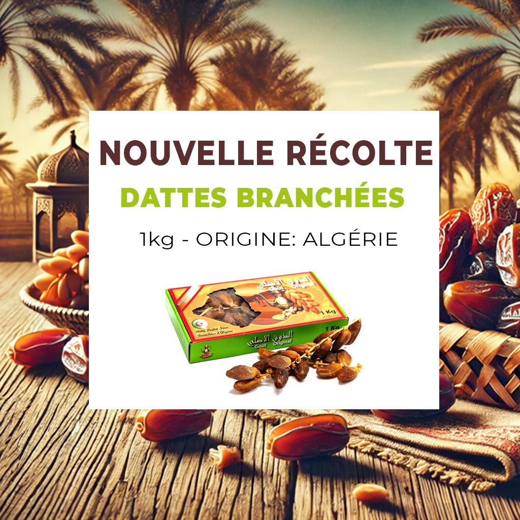 📣 Découvrez notre nouvelle récolte de dattes branchées d'Al…