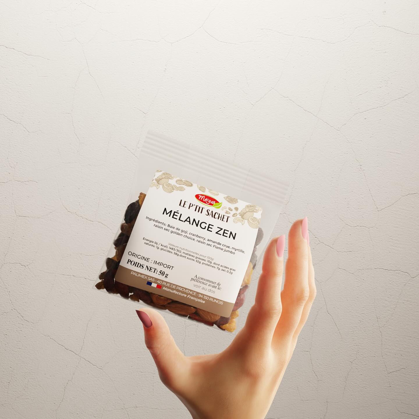 Petit sachet de fruits sec Meyva ✅ 100% personnalisable à vo…