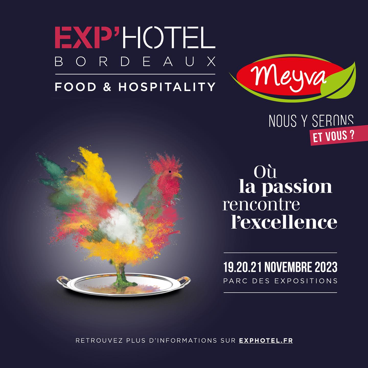 Nous sommes heureux de vous annoncer que PALIMEX/MEYVA sera …