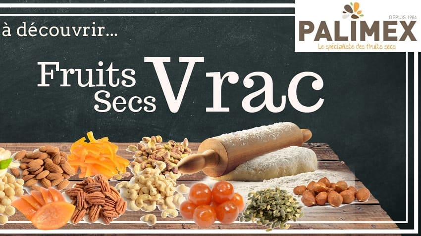 🥜FRUITS SECS EN VRAC 🌰 PALIMEX fruits secs vous propose un…
