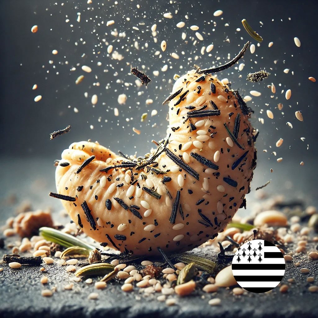 🌊Nouveau ! NOIX DE CAJOU AUX ALGUES BRETONNES ! Découvrez v…