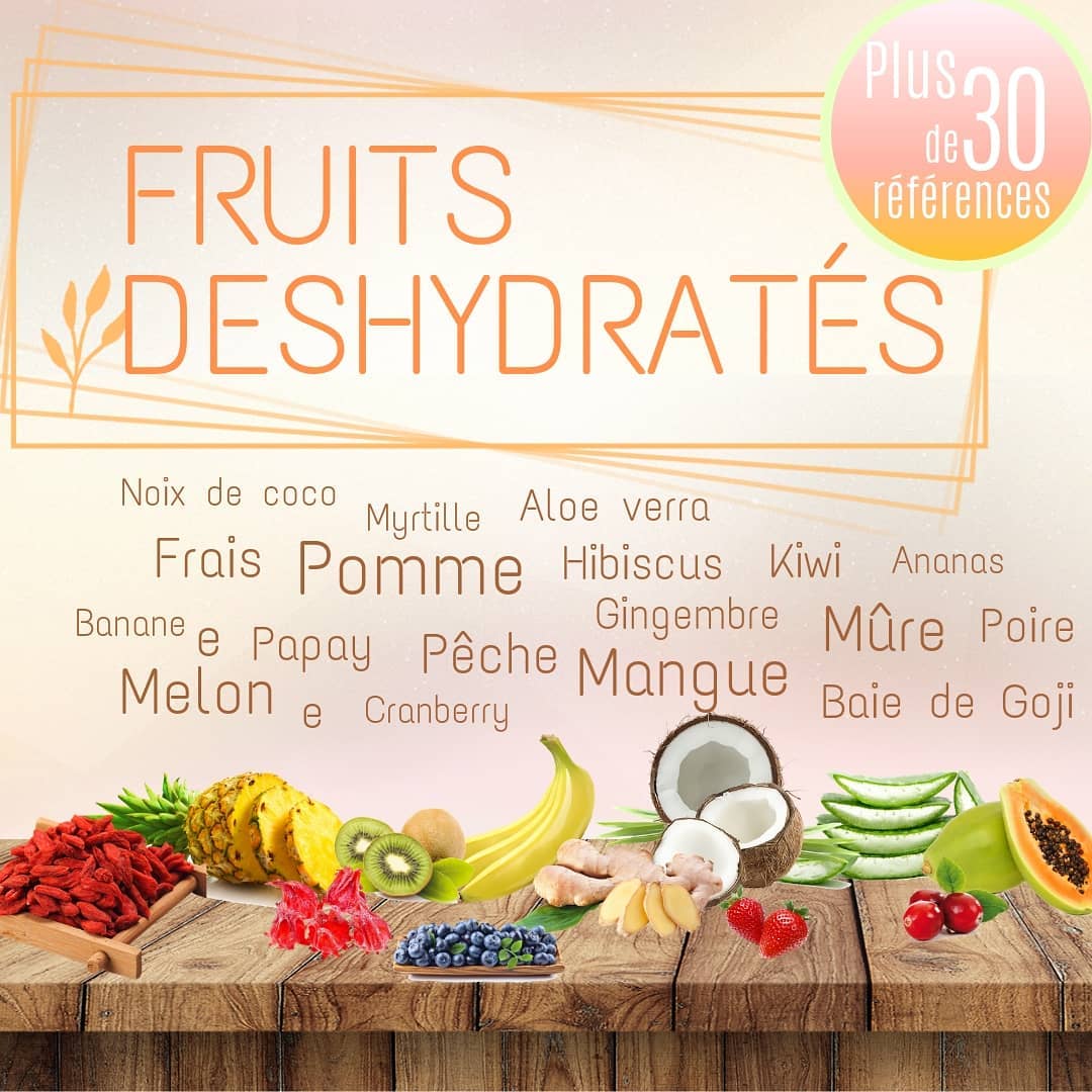 🍓🍐🍊🍌FRUITS DÉSHYDRATES 🍉🥝🥥🍍 Il est temps de vous app…