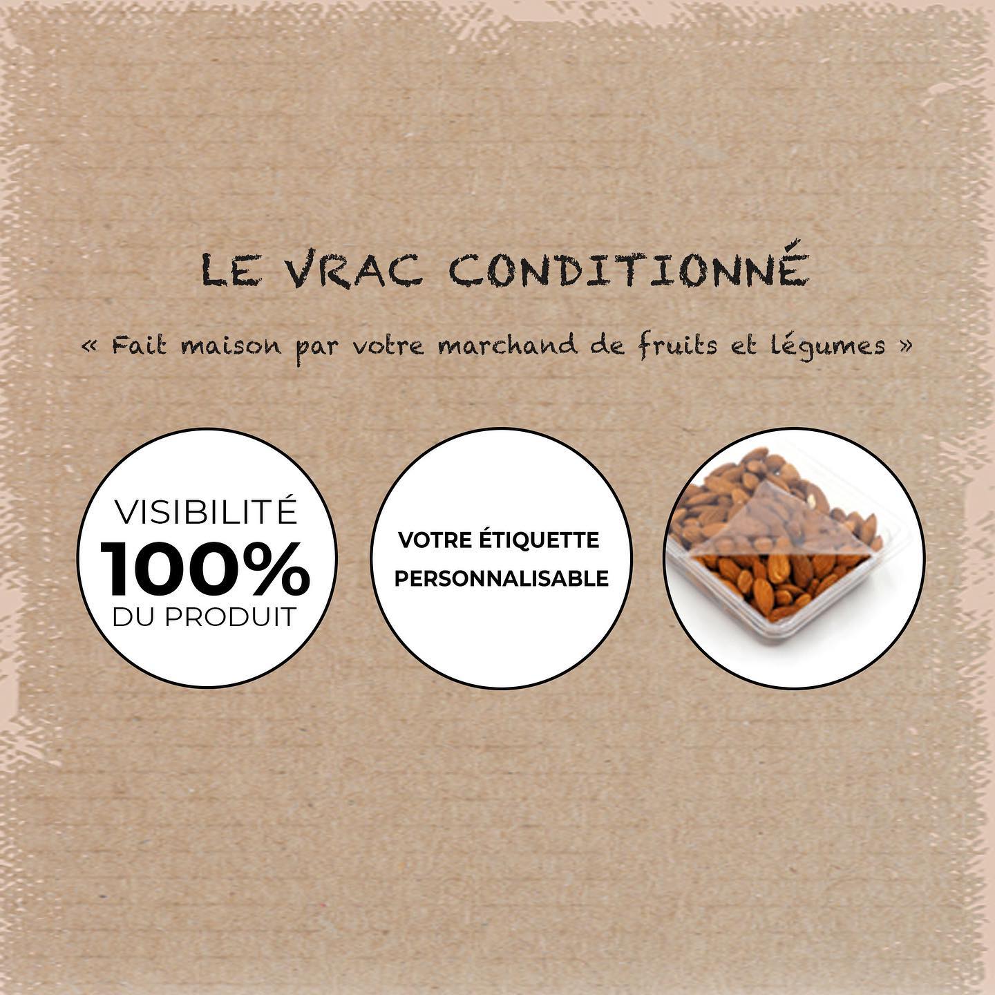Nouveauté ! ✅ LE VRAC CONDITIONNÉ, vos fruits secs en Barque…
