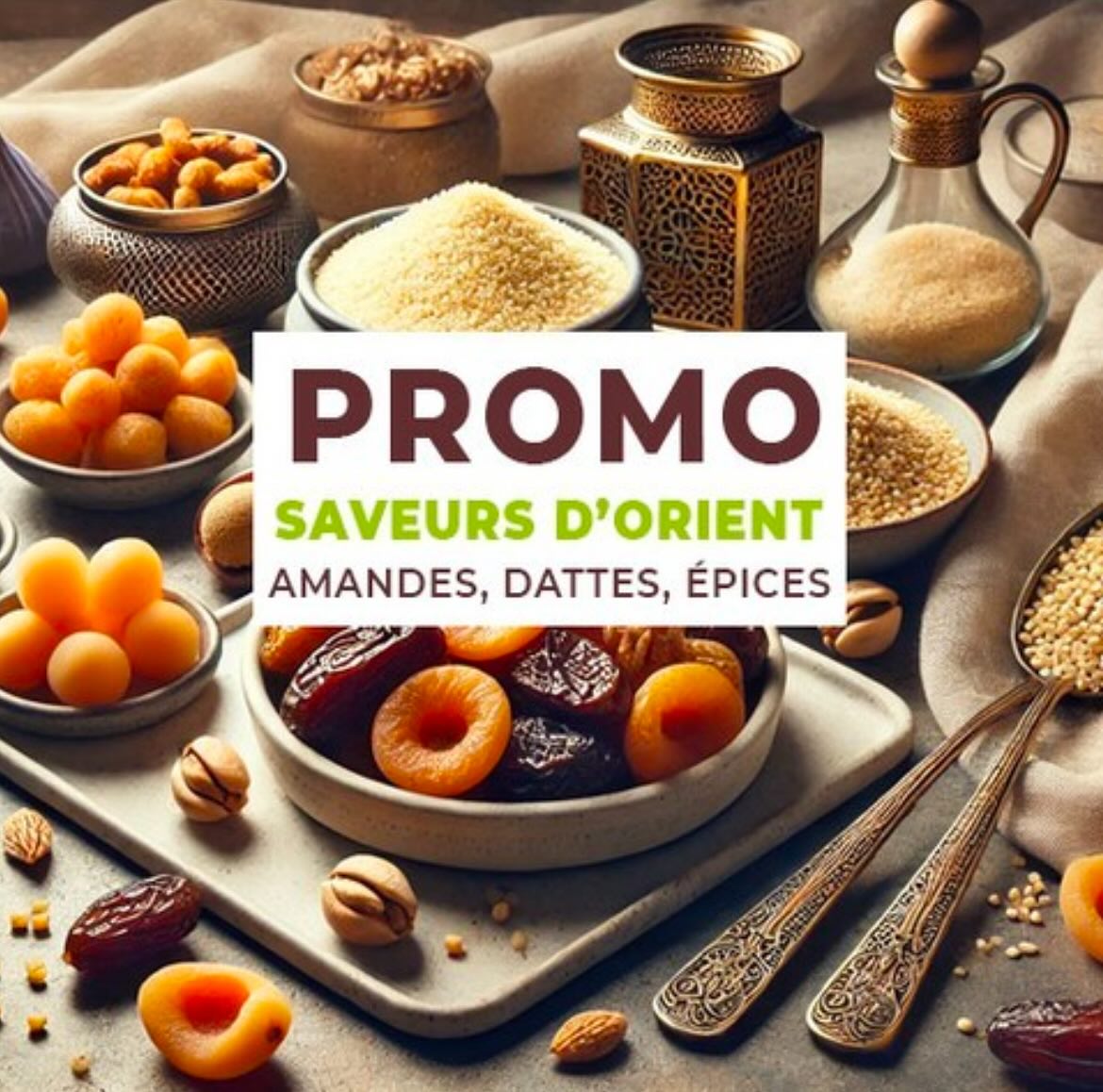 Promo Saveurs d’orient ! Retrouver les offres sur notre 👉🏾…