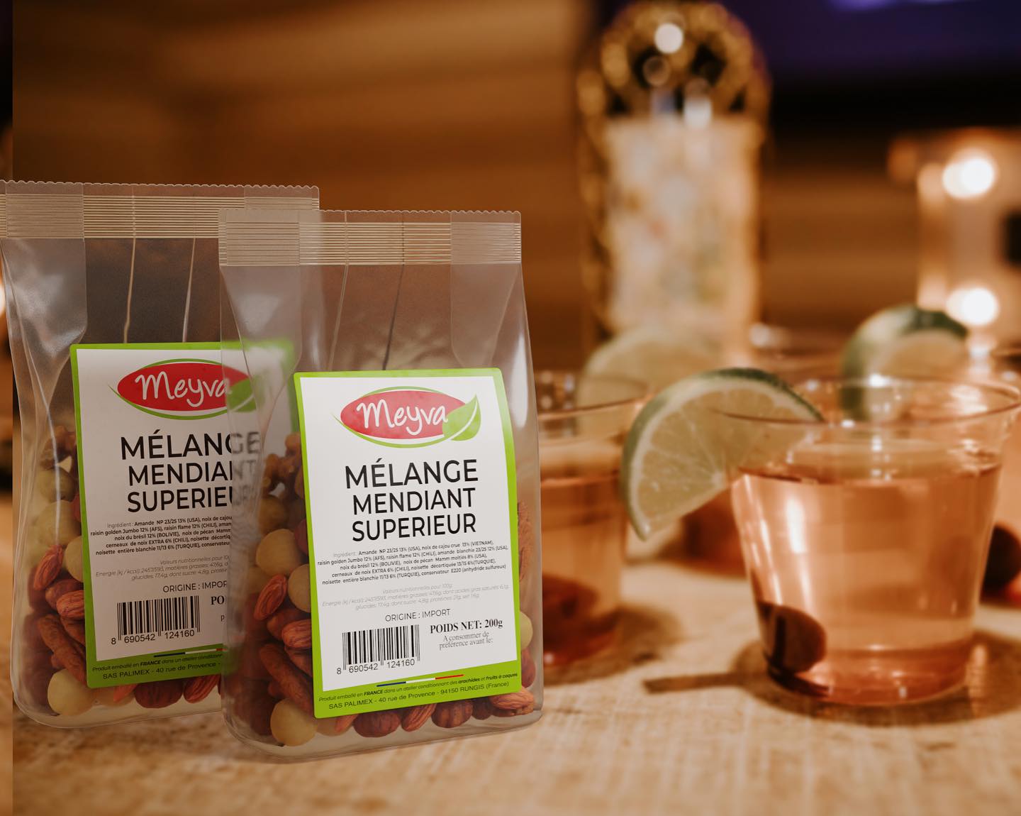 MÉLANGE MENDIANT SUPERIEUR Assortiment de fruits secs PREMIU…